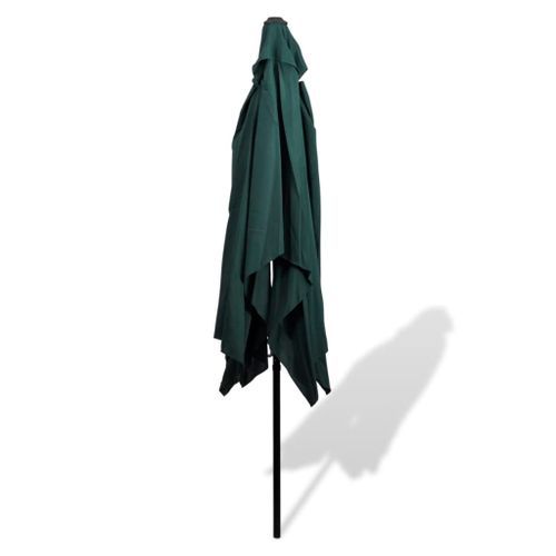 Parasol 200 x 300 cm Vert Rectangulaire - Photo n°3; ?>