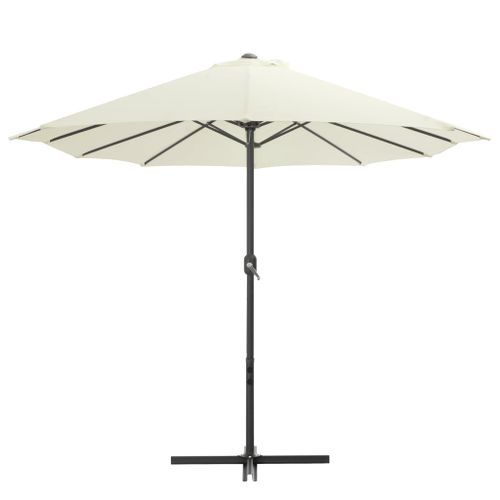 Parasol d'extérieur et poteau en aluminium 460 x 270 cm Sabe - Photo n°3; ?>