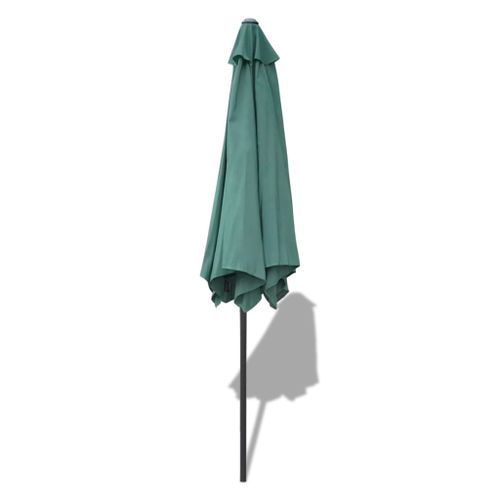 Parasol de jardin 3 m Vert - Photo n°2; ?>