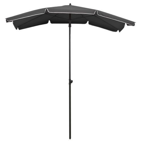 Parasol de jardin avec mât 200x130 cm Anthracite - Photo n°3; ?>