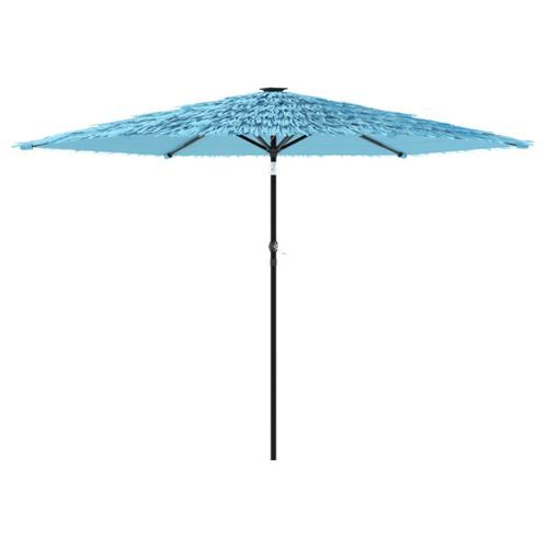 Parasol de jardin avec mât en acier bleu 288x288x225 cm - Photo n°2; ?>