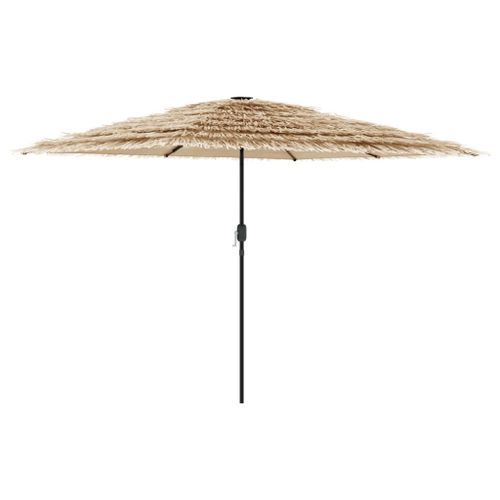 Parasol de jardin avec mât en acier marron 268x268x226 cm - Photo n°2; ?>