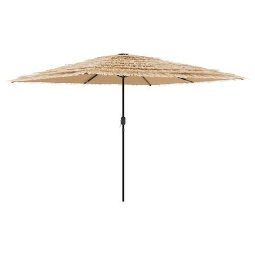 Parasol de jardin avec mât en acier marron 288x288x225 cm - Photo n°2; ?>