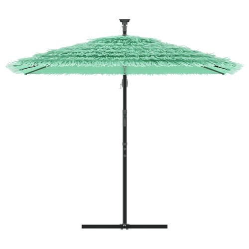 Parasol de jardin avec mât en acier vert 246x246x230 cm - Photo n°3; ?>