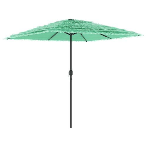 Parasol de jardin avec mât en acier vert 248x248x248 cm - Photo n°2; ?>