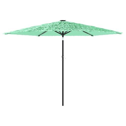 Parasol de jardin avec mât en acier vert 288x288x225 cm - Photo n°2; ?>