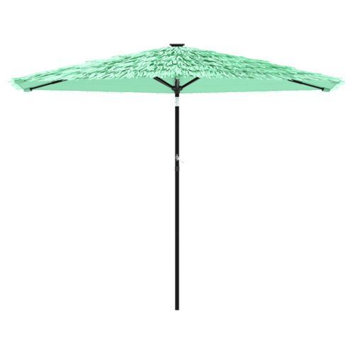 Parasol de jardin avec mât en acier vert 288x288x225 cm - Photo n°3; ?>