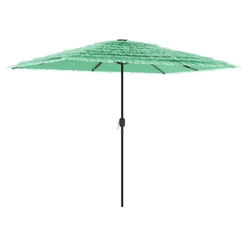 Parasol de jardin avec mât en acier vert 300x200x250 cm - Photo n°2; ?>