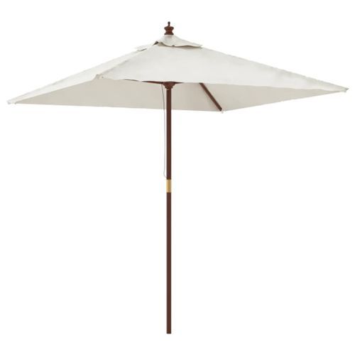 Parasol De Jardin Avec Mât En Bois Sable 198x198x231 Cm 16 Parasol de jardin avec mât en bois sable 198x198x231 cm - Photo n°2; ?>