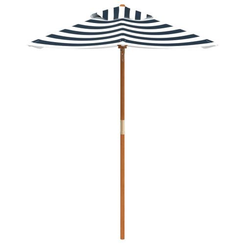 Parasol de jardin pour enfants avec poteau en bois Ø120x140 cm - Photo n°3; ?>