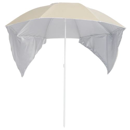 Parasol de plage avec parois latérales Sableux 215 cm - Photo n°2; ?>