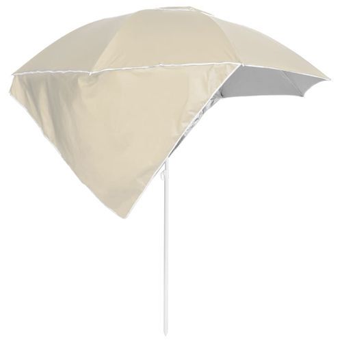 Parasol de plage avec parois latérales Sableux 215 cm - Photo n°3; ?>