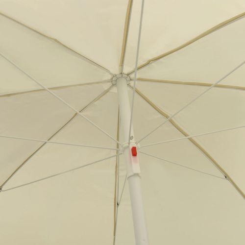 Parasol De Plage Jaune Sable 240 Cm 2 14 Parasol de plage Jaune sable 240 cm 2 - Photo n°2; ?>