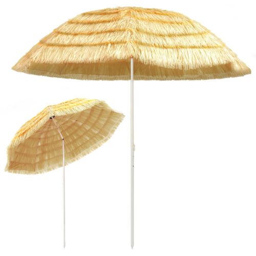 Parasol De Plage Naturel 300 Cm Style Hawaïen 13 Parasol de plage Naturel 300 cm Style hawaïen - Photo n°3; ?>
