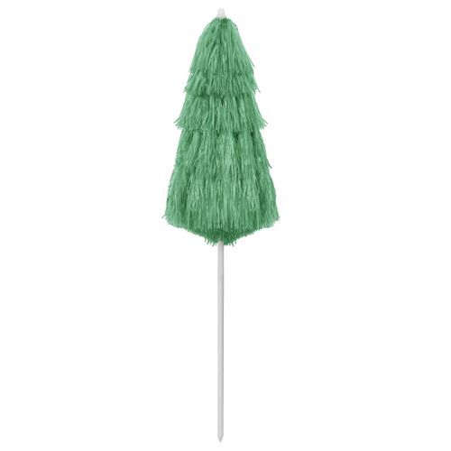 Parasol de plage Vert 180 cm - Photo n°3; ?>