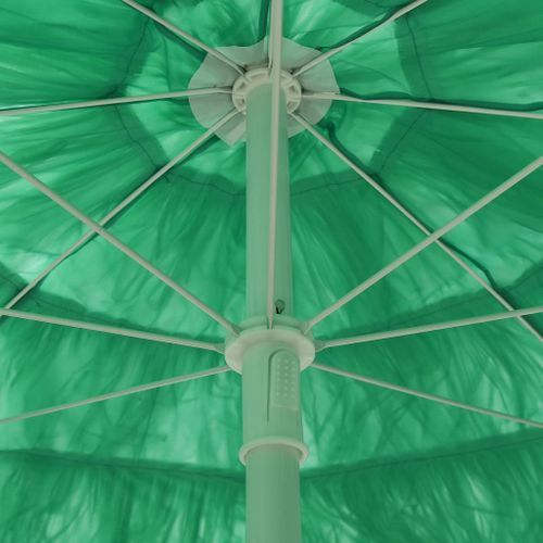 Parasol de plage Vert 300 cm 2 - Photo n°2; ?>