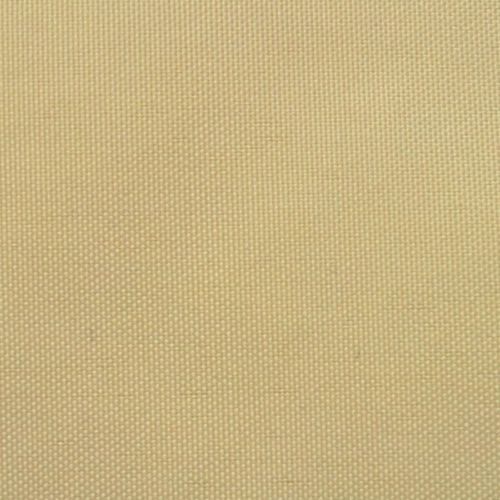 Parasol en tissu Oxford triangulaire 5x5x5 m Beige - Photo n°2; ?>