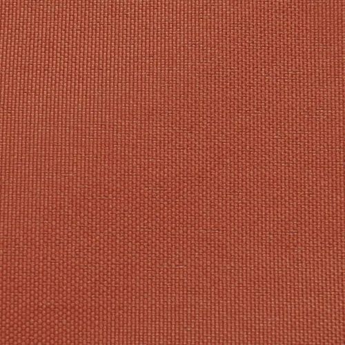 Parasol en tissu Oxford triangulaire 5x5x5 m Ocre marron - Photo n°2; ?>