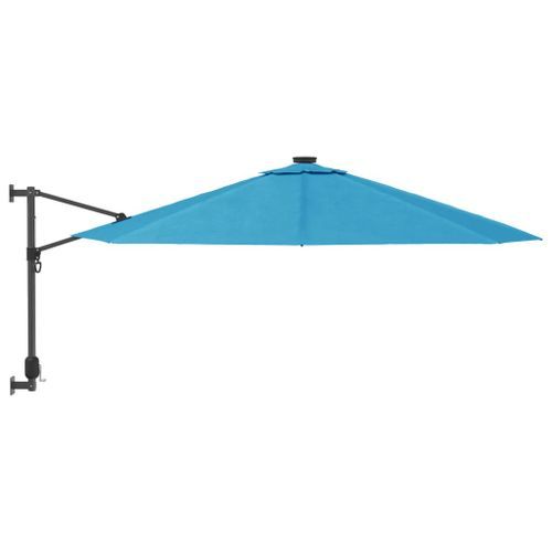 Parasol mural bleu marine 290 cm - Photo n°3; ?>