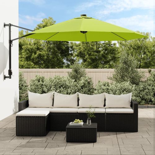 Parasol mural pomme verte 290 cm - Photo n°2; ?>