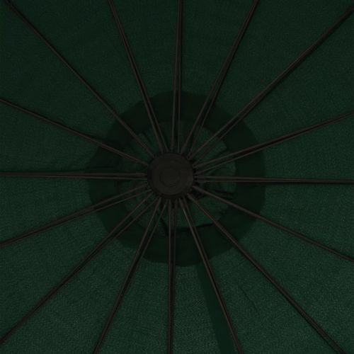 Parasol suspendu Vert 3 m Aluminium - Photo n°2; ?>