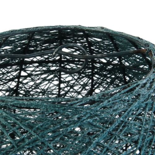 PARIS Suspension non-électrifiée Intérieur - 30 cm - Bleu Pétrole - Photo n°3; ?>