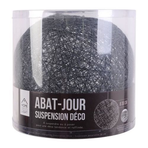 PARIS Suspension non-électrifiée Intérieur - 30 cm - Gris - Photo n°2; ?>