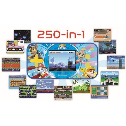 PAT' PATROUILLE Console de jeux portable enfant Compact Cyber Arcade LEXIBOOK - 150 jeux - Photo n°2; ?>