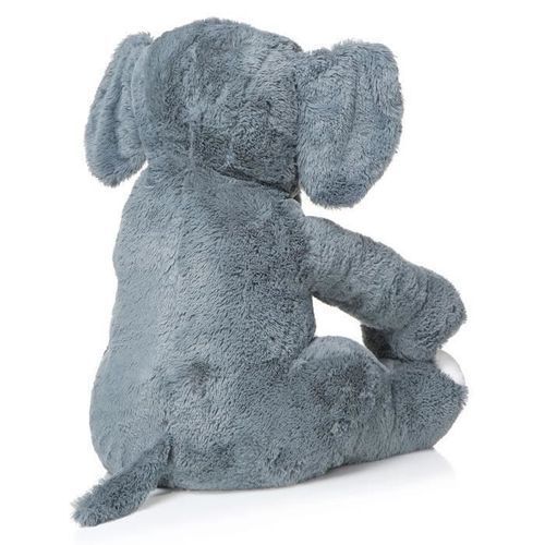 Peluche Elephant géant assis - 78 cm - gris - Photo n°2; ?>