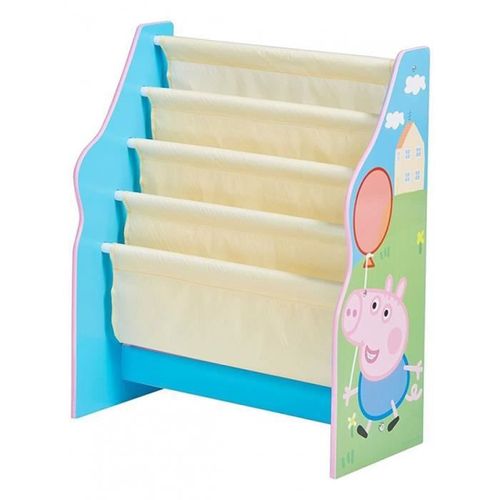 PEPPA PIG - Bibliotheque a pochettes pour enfants - Rangement de livres pour chambre d'enfant - Photo n°2; ?>