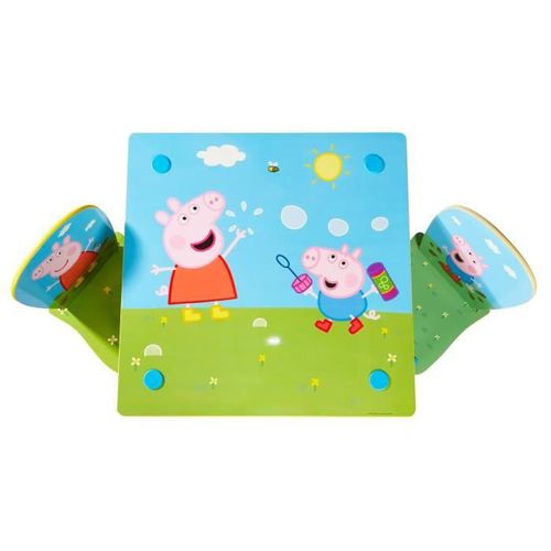 Peppa Pig - Ensemble table et 2 chaises pour enfants - Photo n°2; ?>