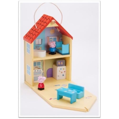 Peppa Pig - Maison Classique en Bois avec 1 personnage - Photo n°2; ?>