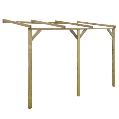 Pergola à appentis 2 x 3 x 2,2 m Bois - Photo n°2; ?>