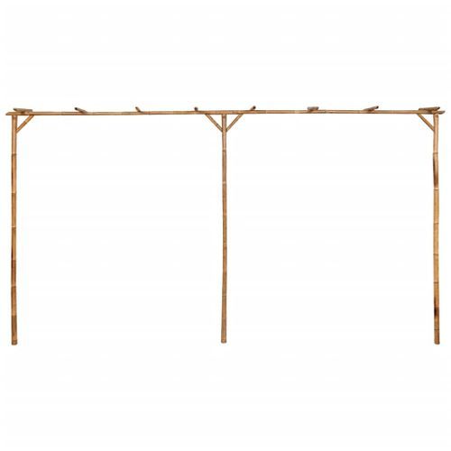 Pergola Bambou 385 x 40 x 205 cm - Photo n°2; ?>
