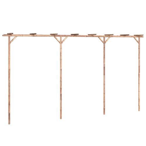 Pergola Bambou 385x40x205 cm - Photo n°2; ?>