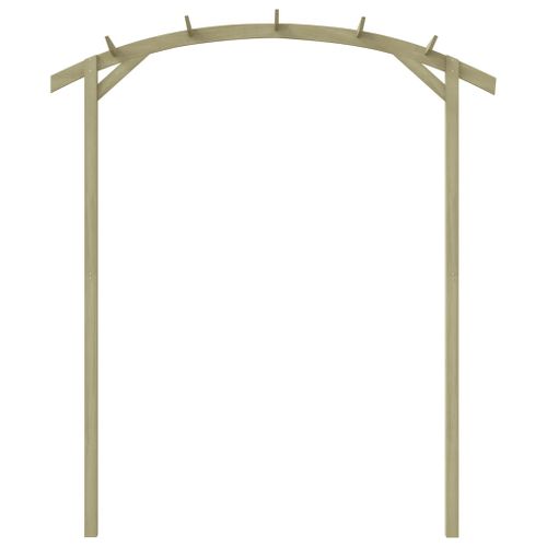 Pergola de jardin 180x210x40 cm Bois de pin imprégné - Photo n°2; ?>