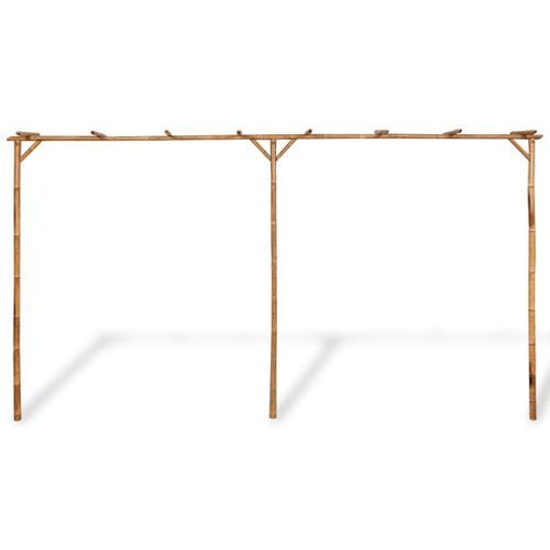 Pergola en bambou 4 x 2 m - Photo n°2; ?>