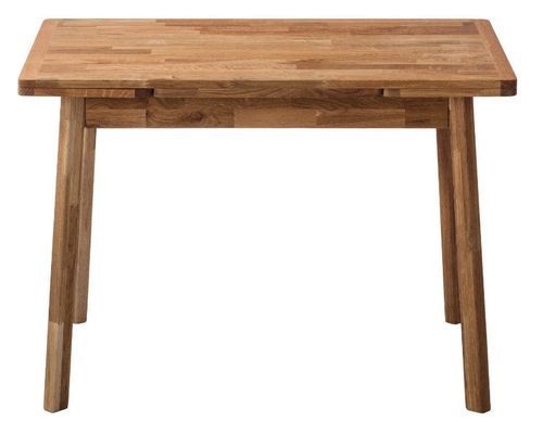 Petite table extensible en bois de chêne massif Miniko 110 à 170 cm - Photo n°2; ?>