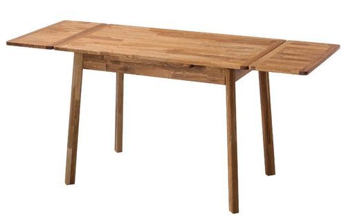 Petite table extensible en bois de chêne massif Miniko 110 à 170 cm - Photo n°3; ?>