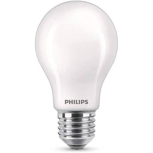 Philips ampoule LED Equivalent60W E27 Blanc chaud non dimmable, verre, lot de 2 - Photo n°2; ?>