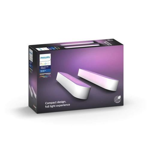 PHILIPS Hue Play Pack x2 - Blanc - Photo n°2; ?>