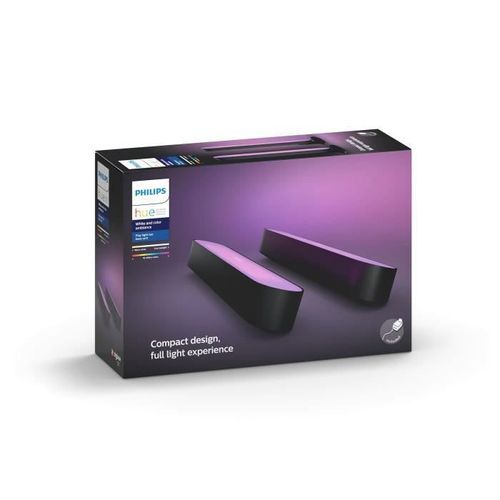 PHILIPS Hue Play Pack x2 - Noir - Photo n°2; ?>