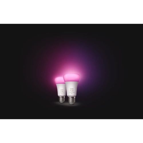 PHILIPS Hue White & Color Ambiance Ampoules LED connectées E27 - Compatible Bluetooth - Photo n°3; ?>