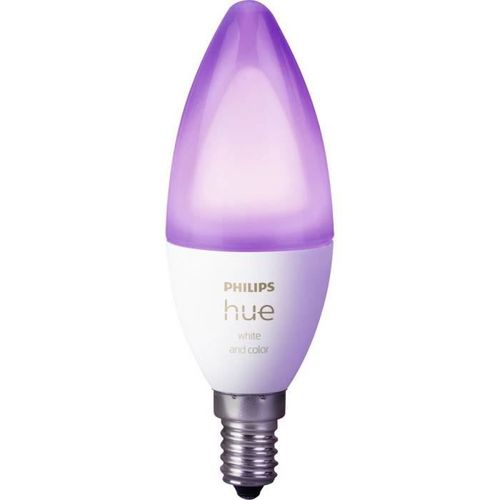 Philips Hue White & Color Ambiance flamme E14 x1 - Photo n°3; ?>