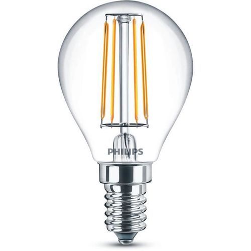 PHILIPS LED Classic 40W Sphérique E14 Blanc Chaud Non Dimmable - Photo n°2; ?>