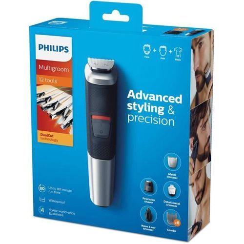 PHILIPS MG5740/15 Tondeuse Multi-Styles - Barbe, cheveux et corps - Photo n°3; ?>