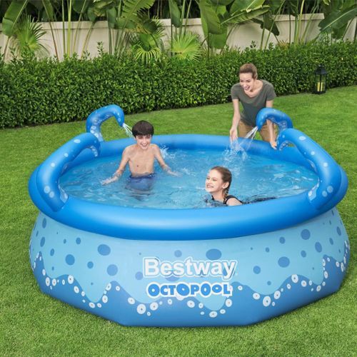 Piscine ronde gonflable Easy 274x76cm - Photo n°3; ?>