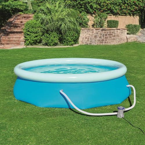 Piscine ronde gonflable Fast 305x76cm - Photo n°3; ?>