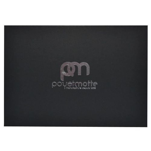 Plaid Microflanelle - 130x170cm - Noir - Boite Cadeau - Photo n°3; ?>