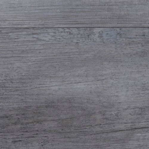 Planche de plancher PVC autoadhésif 5,21 m² 2 mm Gris bois mat - Photo n°3; ?>